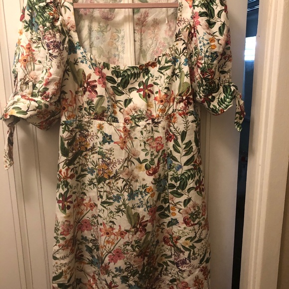 & other stories botanical dress size 8 - Picture 4 of 10